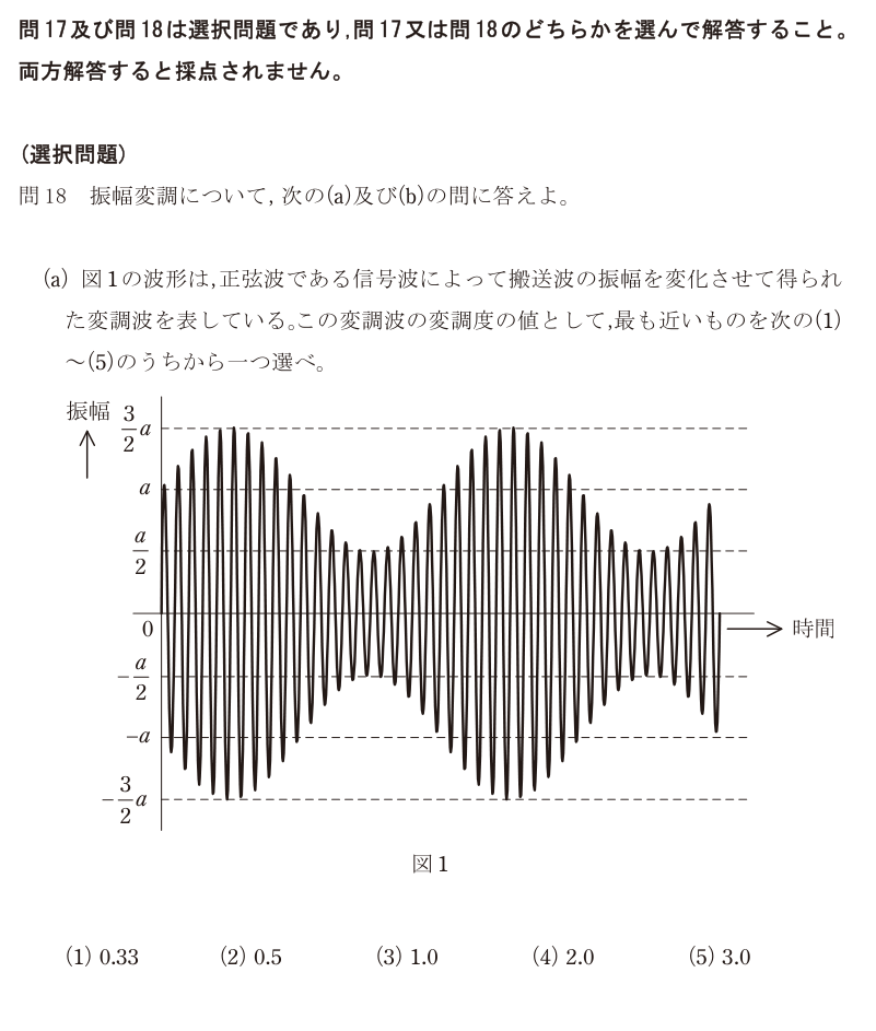 令和5年度 上期 理論 問18 の問題文