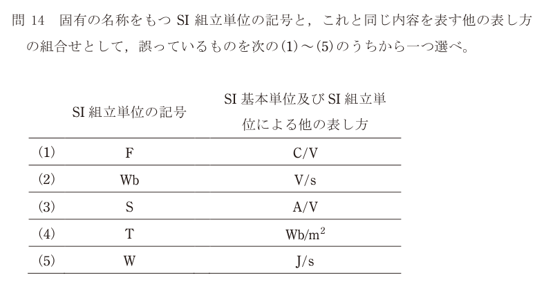 令和6年度 下期 理論 問14 の問題文
